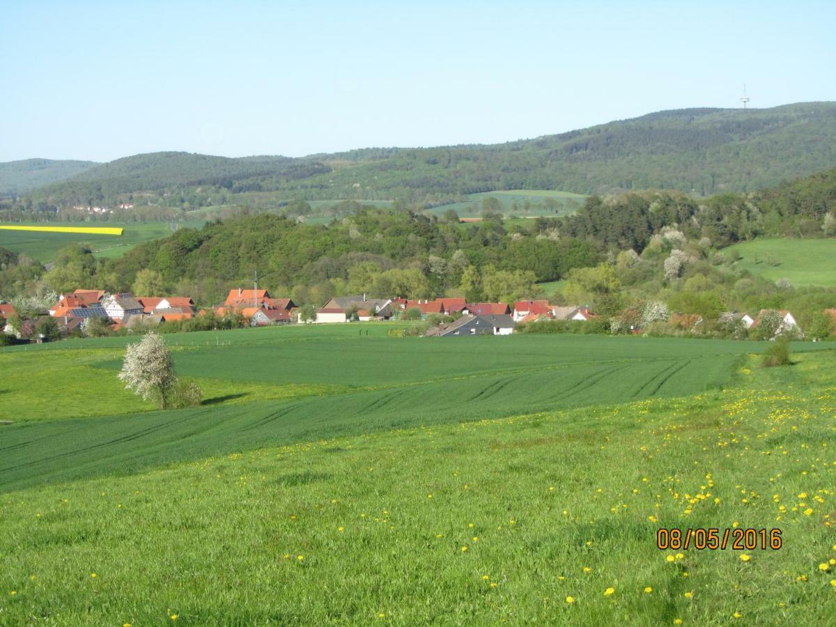 Ferienwohnung Fackiner Gemunden an der Wohra Exterior foto